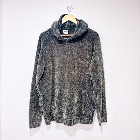 JACK & JONES Green hooded sweater - Picture 1 of 8
